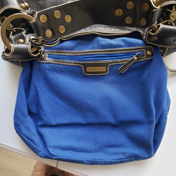 Isabella Fiore Bags Isabella Fiore Oasis Brown Studded Leather